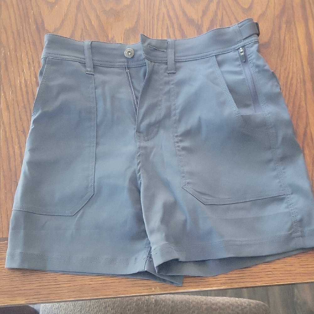 Prana Women's Charcoal Cargo Shorts